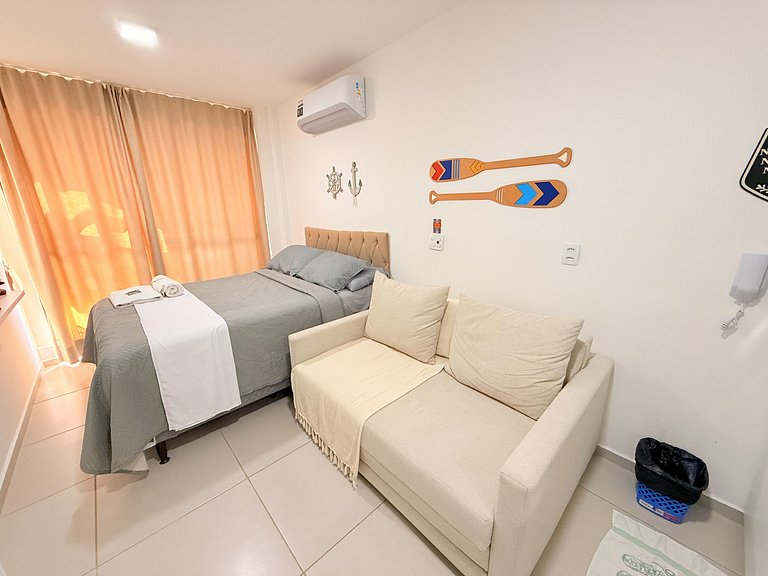 Aconchegante Studio na área nobre de Tamandaré