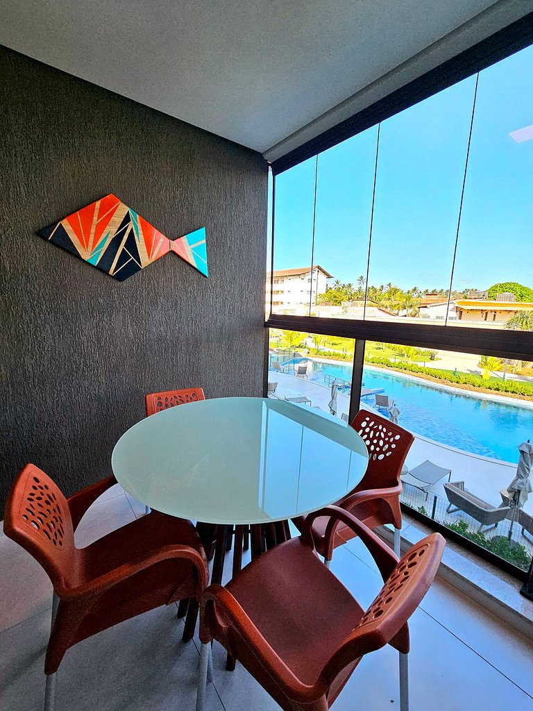 Sofisticado e equipado com varanda gourmet, Summer