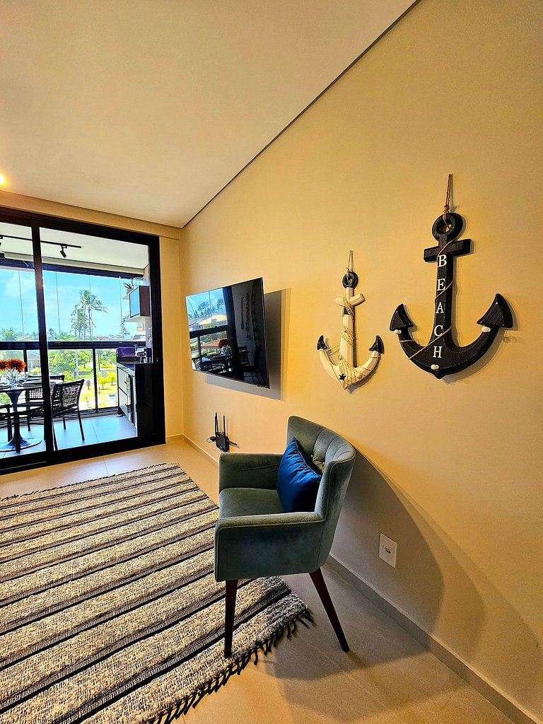 Luxo e Excelente Vista em Muro Alto no Cais Eco