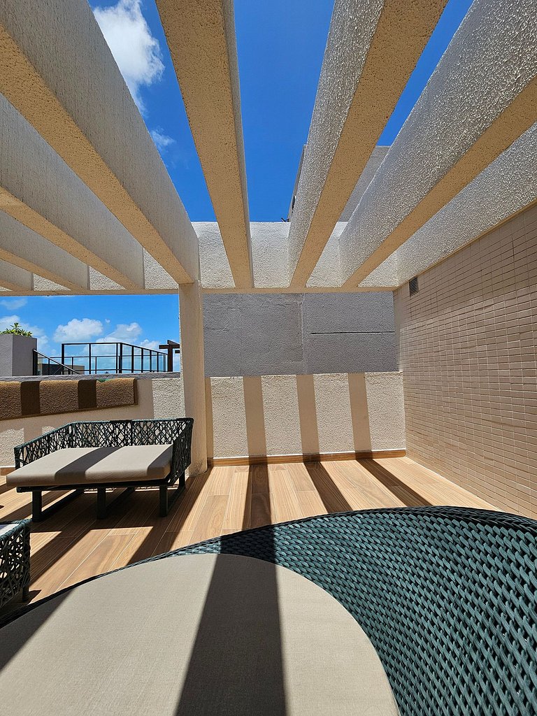 Moderno e Equipado no Cupe com Piscina Privativa