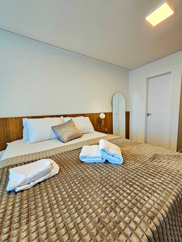 Exclusividade com varanda gourmet no Summer #107A