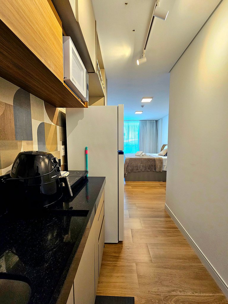 Exclusividade com varanda gourmet no Summer #107A