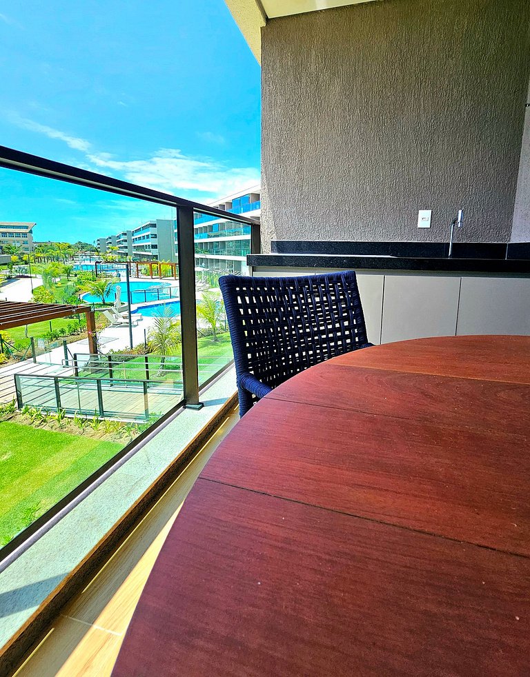 Exclusividade com varanda gourmet no Summer #107A