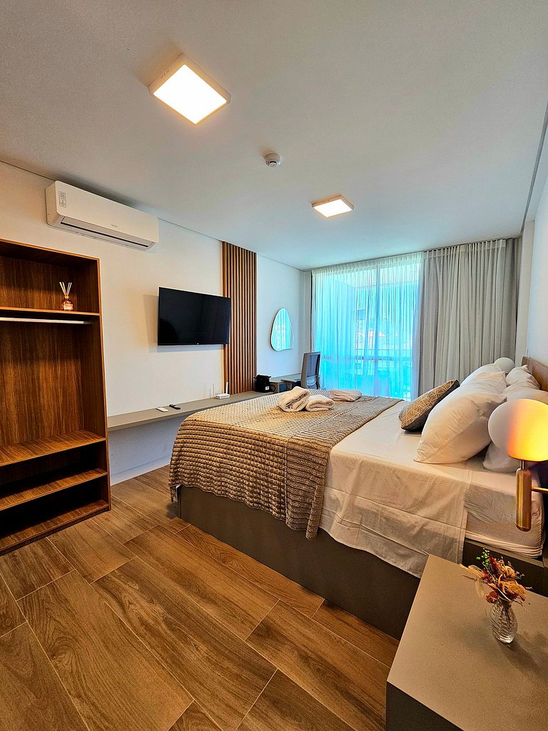 Exclusividade com varanda gourmet no Summer #107A