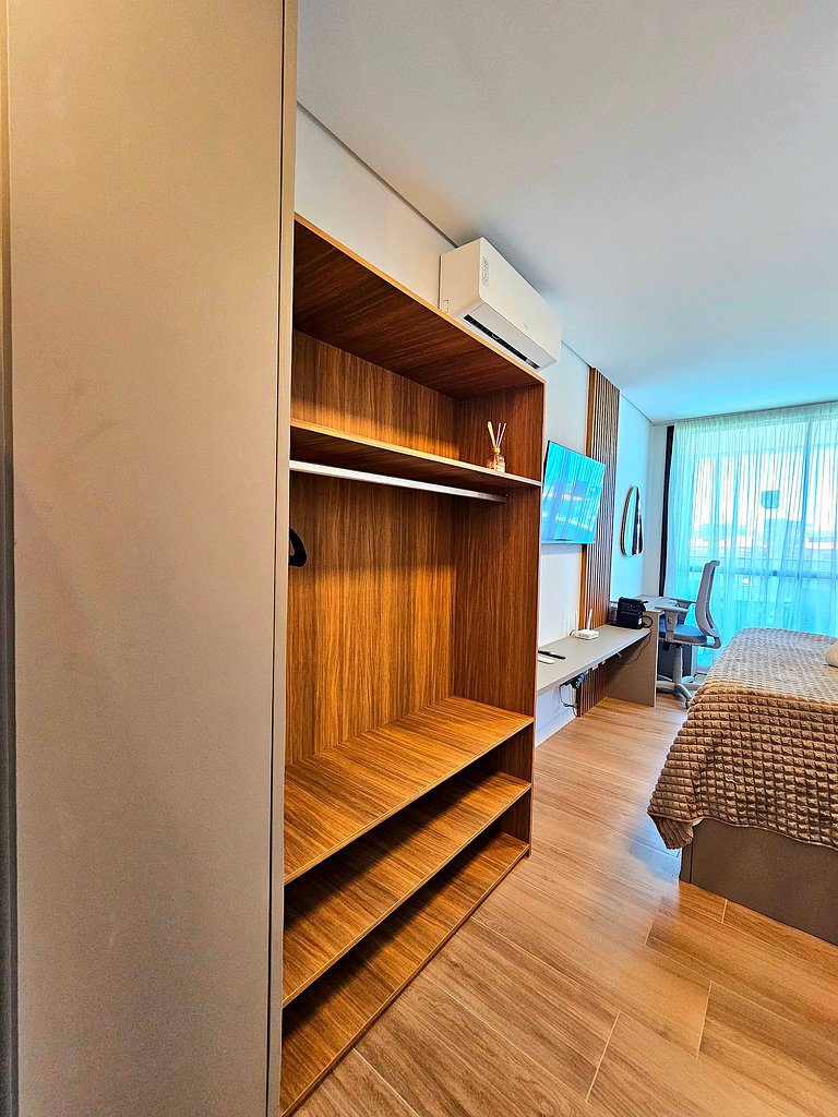 Exclusividade com varanda gourmet no Summer #107A