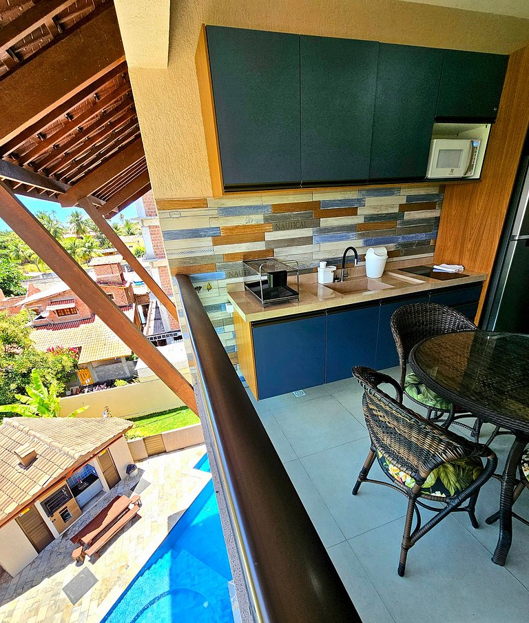 Incrível Duplex, Praia do Cupe no Tangaroa #304