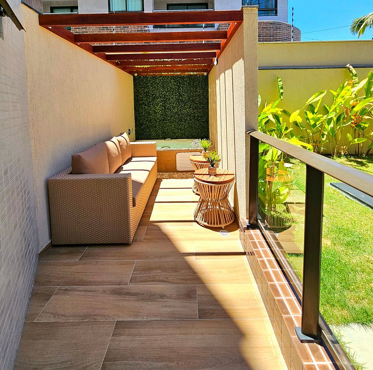 Luxo absoluto no Centrinho de Porto com Hidro.