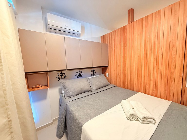 Confortável e Equipado na área nobre de Tamandaré