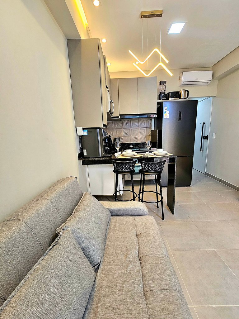 Luxoso 1 quarto, piscina privativa Centro de Porto