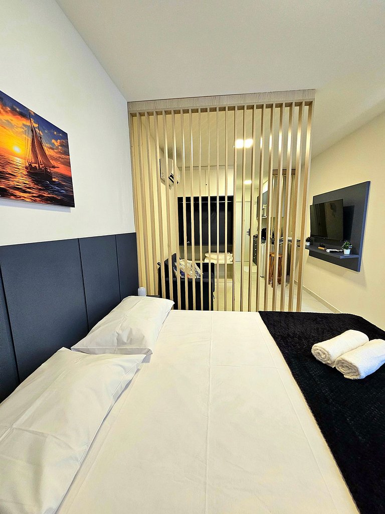 Moderno e equipado no Centro de Porto de Galinhas.