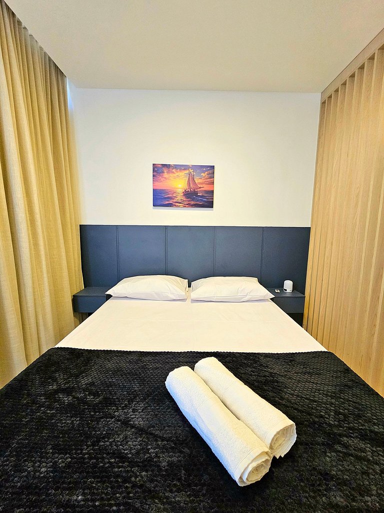 Moderno e equipado no Centro de Porto de Galinhas.