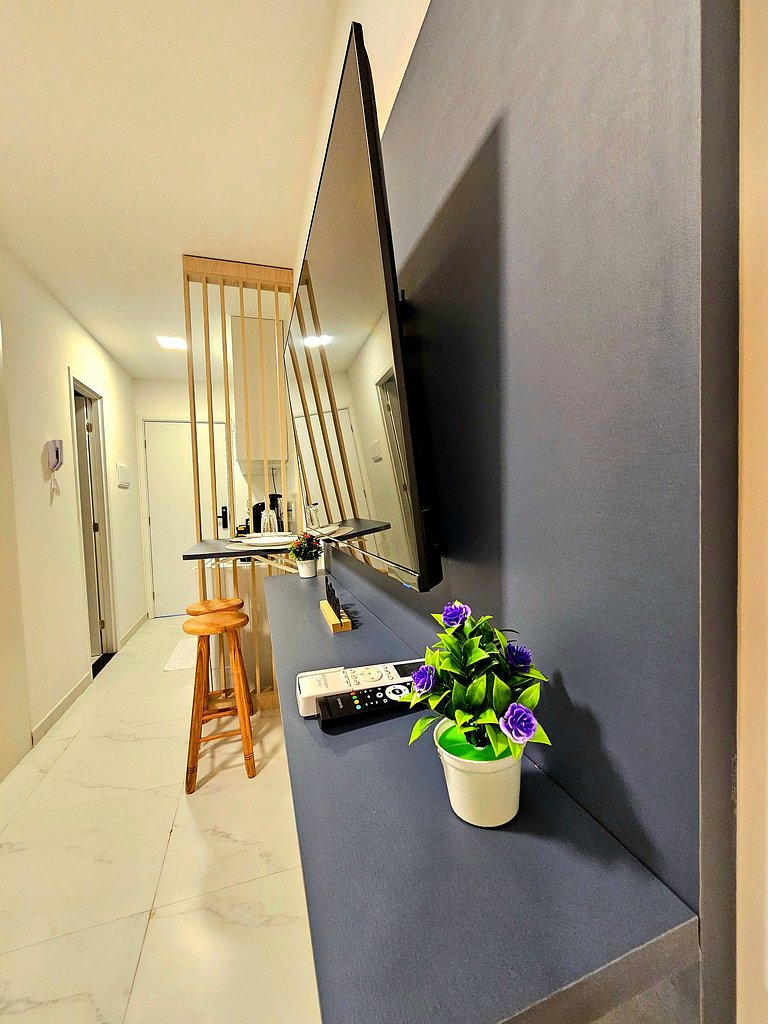 Moderno e equipado no Centro de Porto de Galinhas.