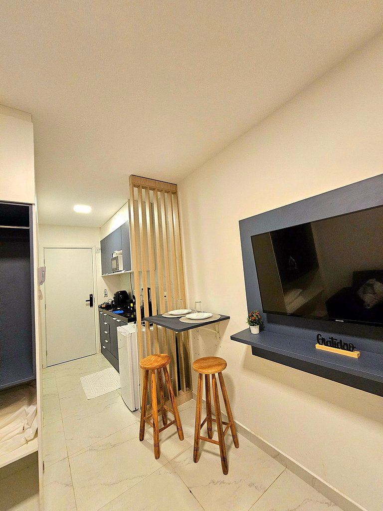 Moderno e equipado no Centro de Porto de Galinhas.