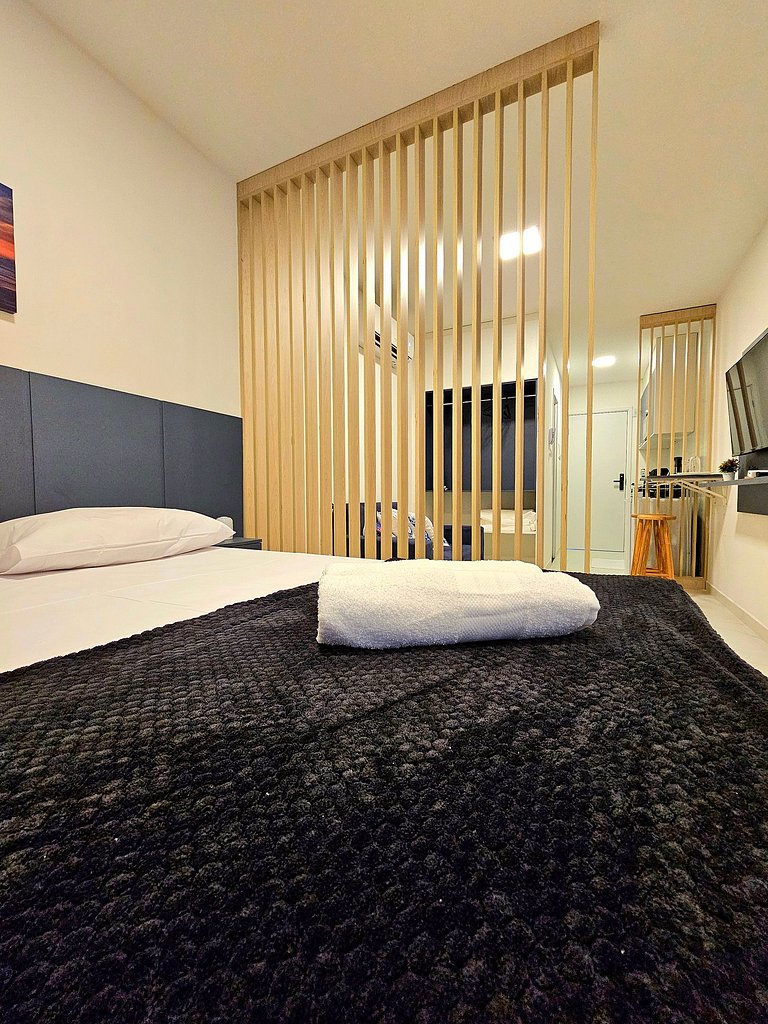 Moderno e equipado no Centro de Porto de Galinhas.