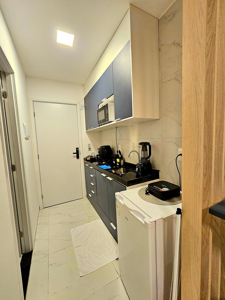 Moderno e equipado no Centro de Porto de Galinhas.