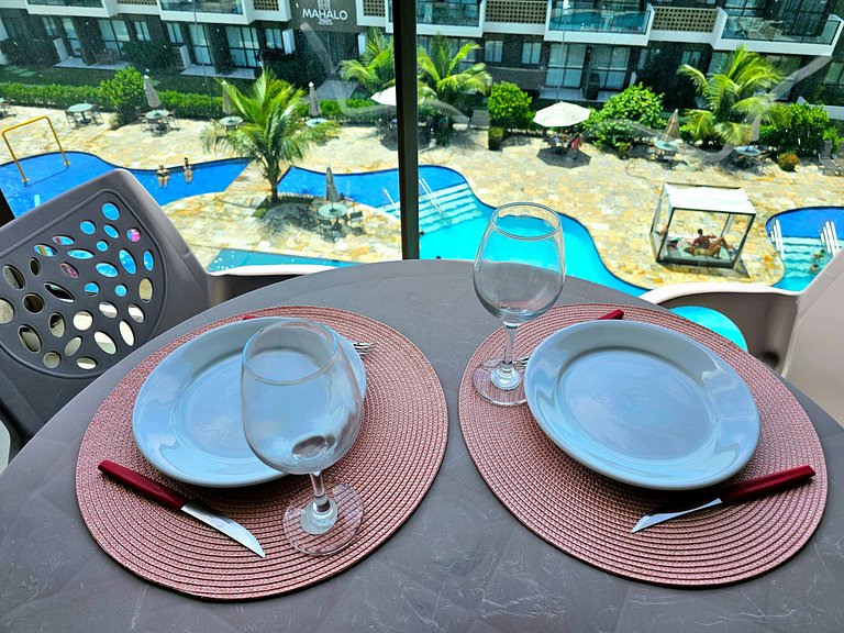 Luxo e Conforto no Mana Beach em Muro Alto #312C