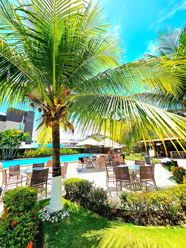Incrível Laguna Beach Flat no Centro de Porto de Galinhas by