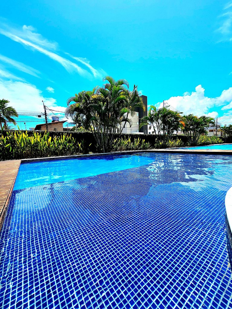 Incrível Laguna Beach Flat no Centro de Porto de Galinhas by