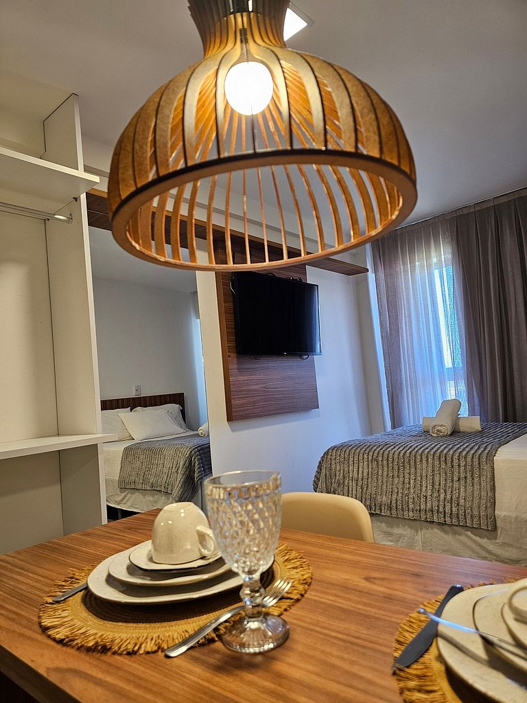 Luxuoso e Aconchegante no Cupe Exclusive #401