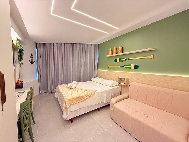 Stúdio Luxo no Atlântico Carneiros Pé na Areia