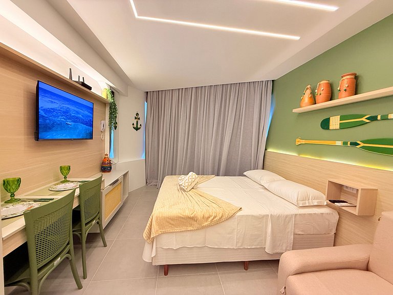 Stúdio Luxo no Atlântico Carneiros Pé na Areia