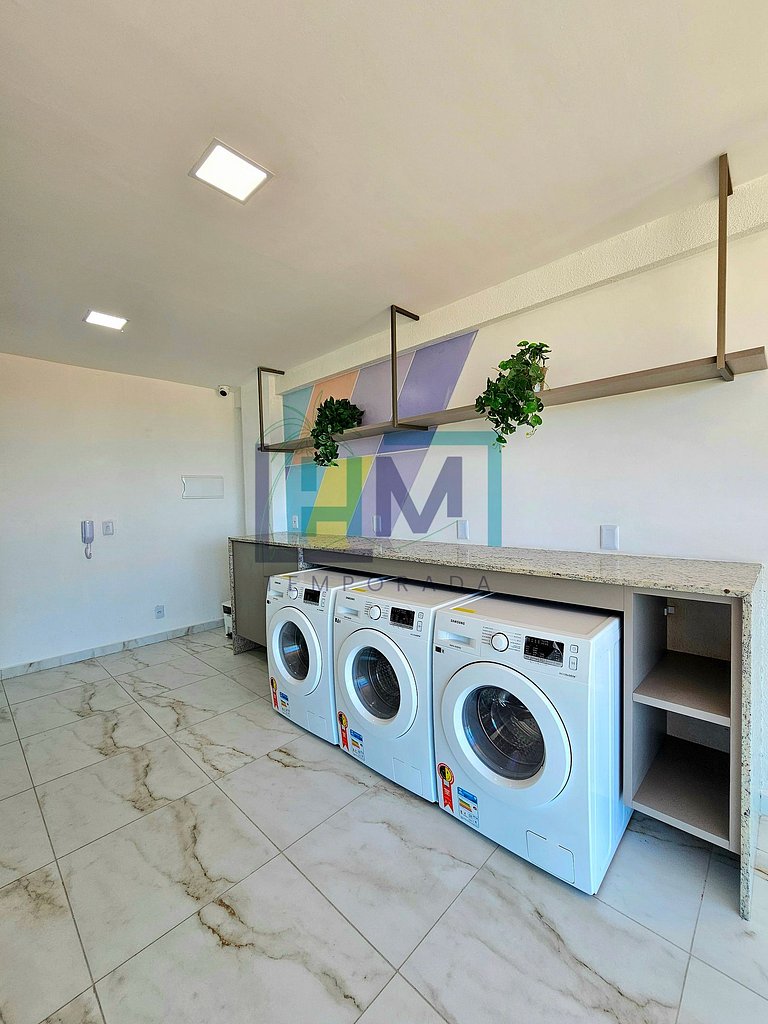 Luxuoso e Completo no Waikiki Garden (COM e SEM Piscina priv