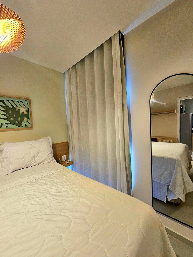 Rooftop com piscina privativa, Muro Alto, Cais Eco