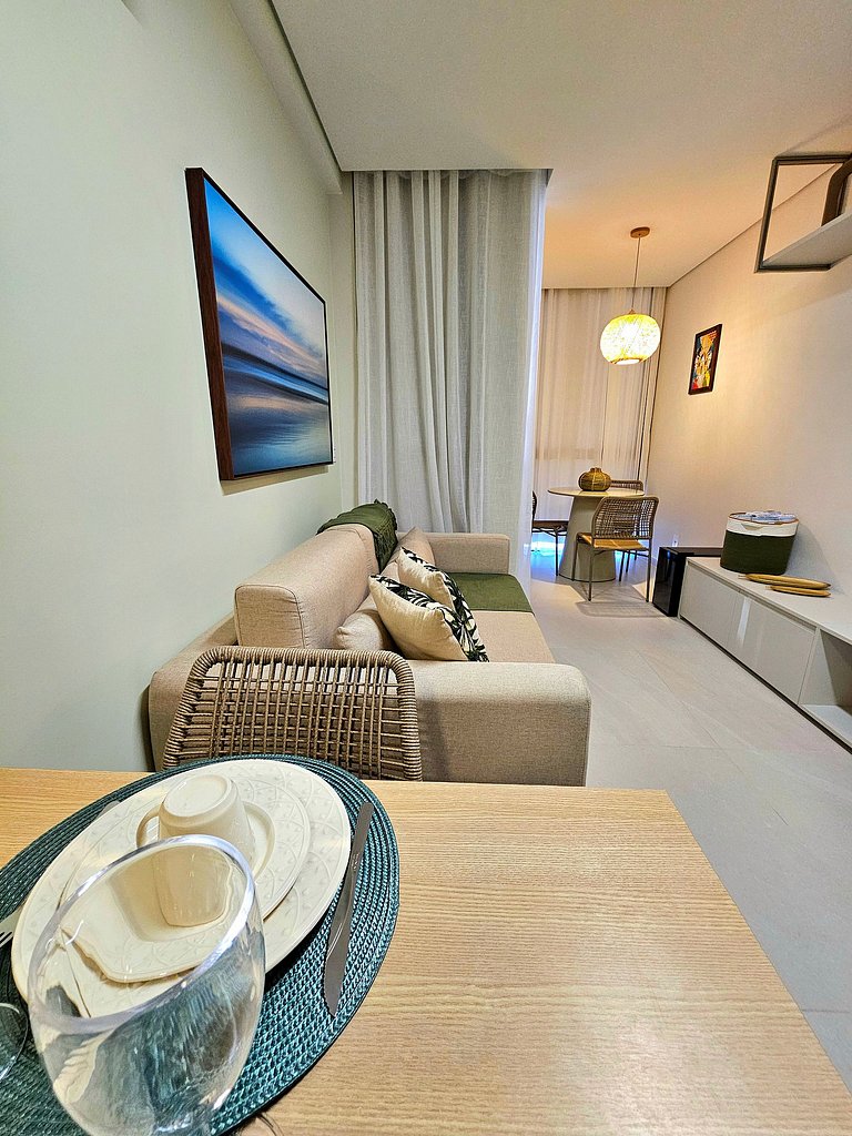 Rooftop com piscina privativa, Muro Alto, Cais Eco