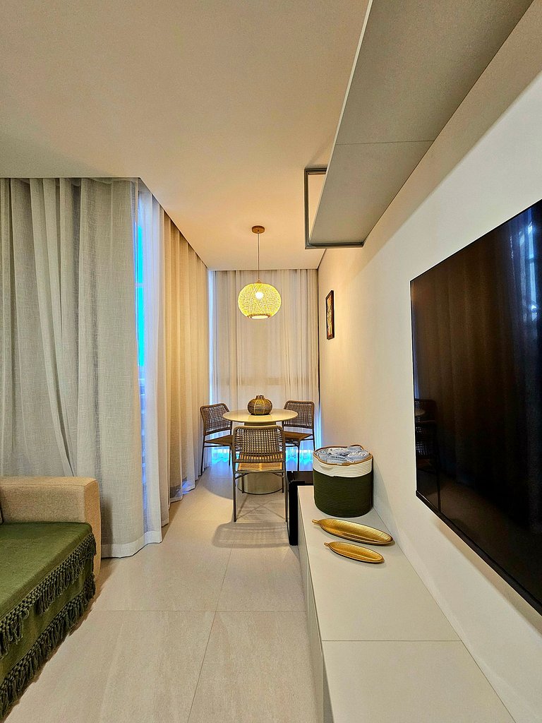 Rooftop com piscina privativa, Muro Alto, Cais Eco