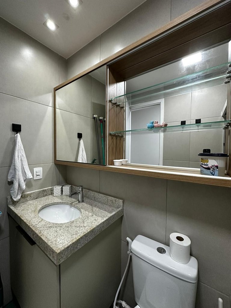 Encantador Flat na área nobre de Tamandaré