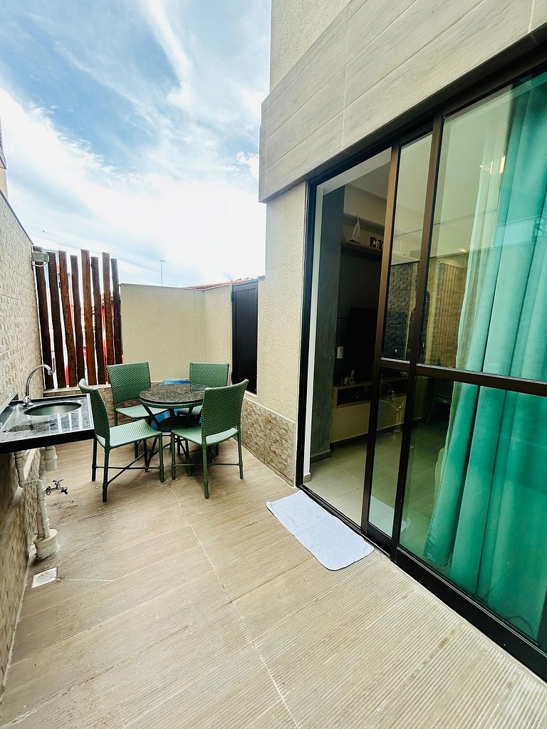 Estiloso 1 quarto com Piscina privativa em Porto