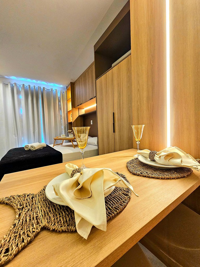 Luxo com Piscina privativa no Cupe #106