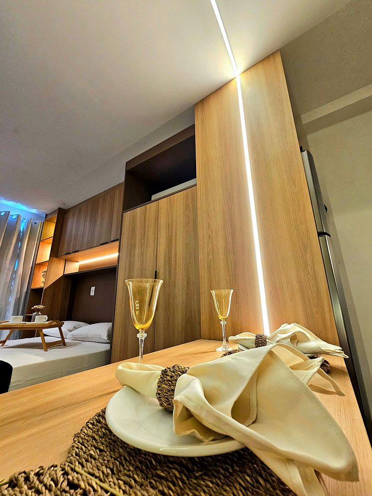 Luxo com Piscina privativa no Cupe #106