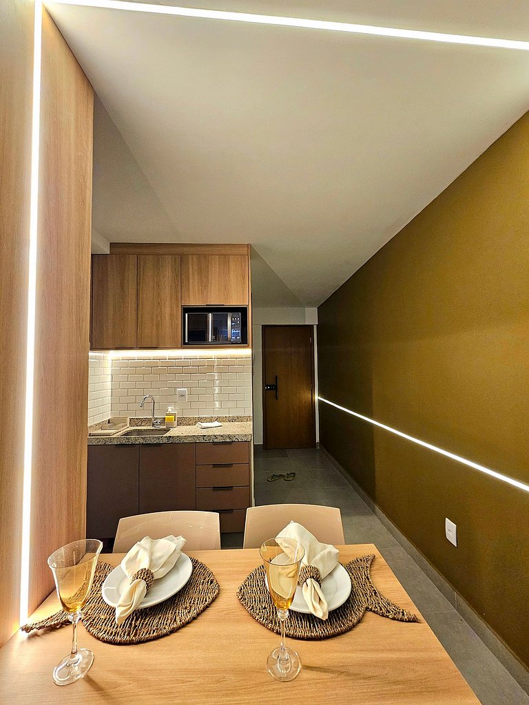 Luxo com Piscina privativa no Cupe #106