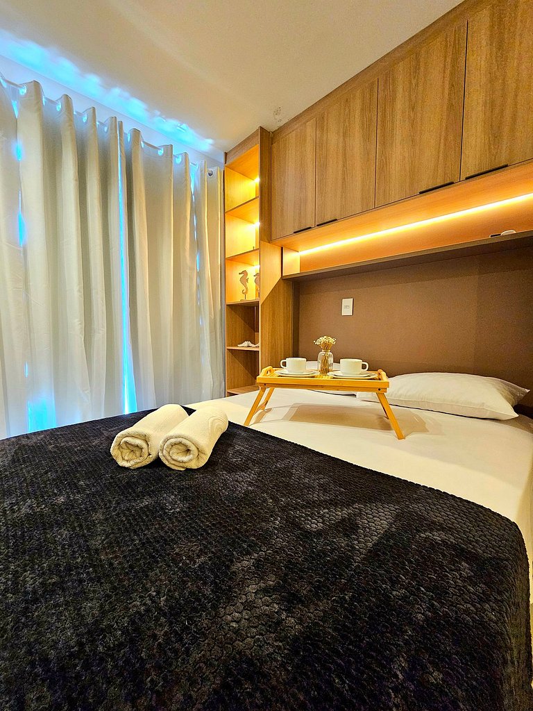 Luxo com Piscina privativa no Cupe #106