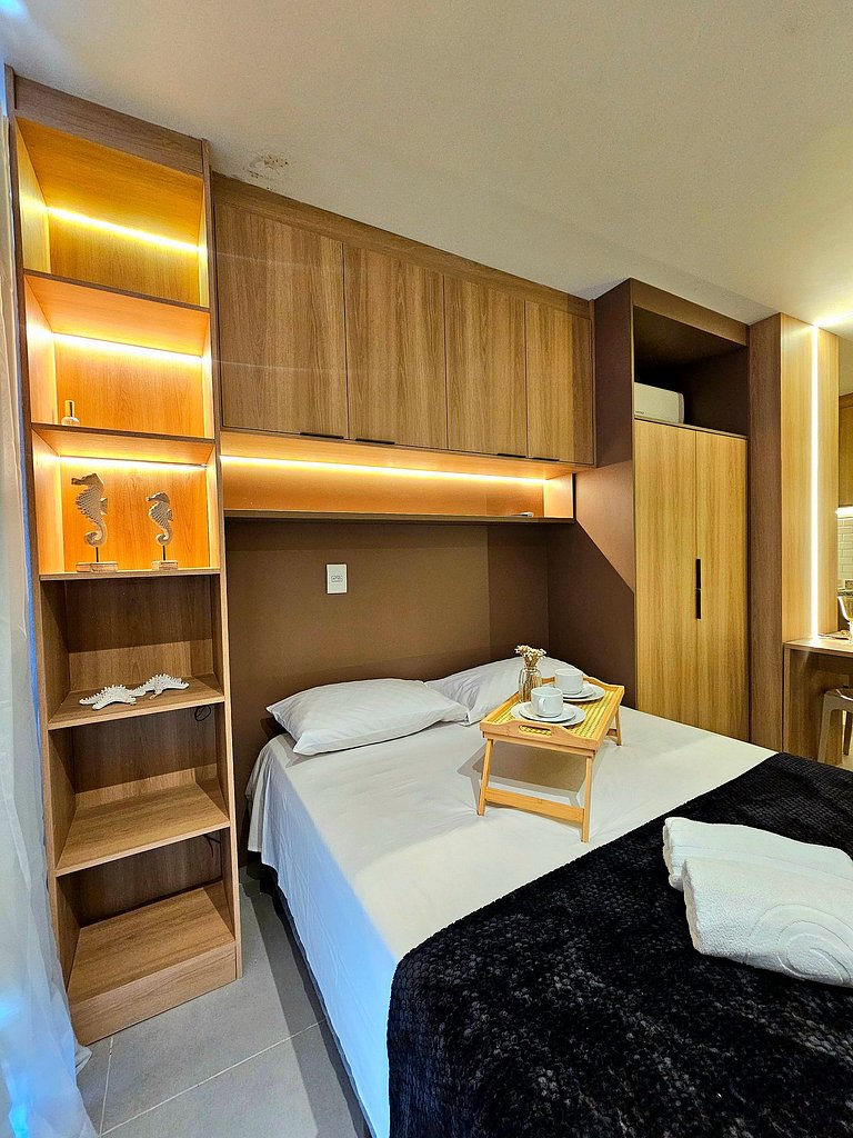 Luxo com Piscina privativa no Cupe #106