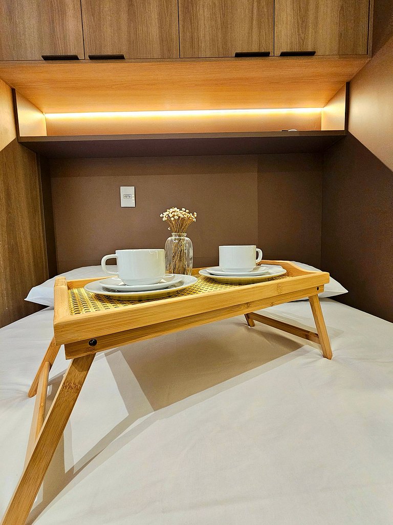 Luxo com Piscina privativa no Cupe #106