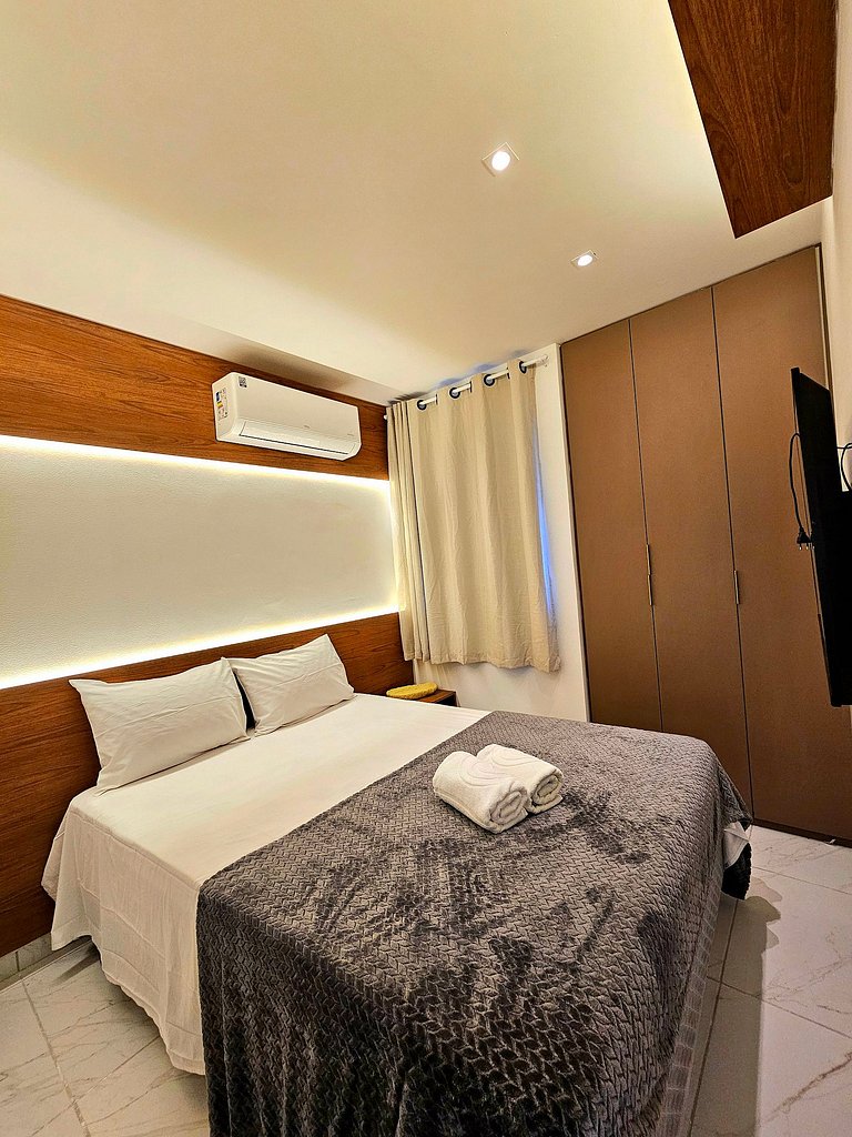 Sofisticado Cupe Living, 10min do Centro de Porto.