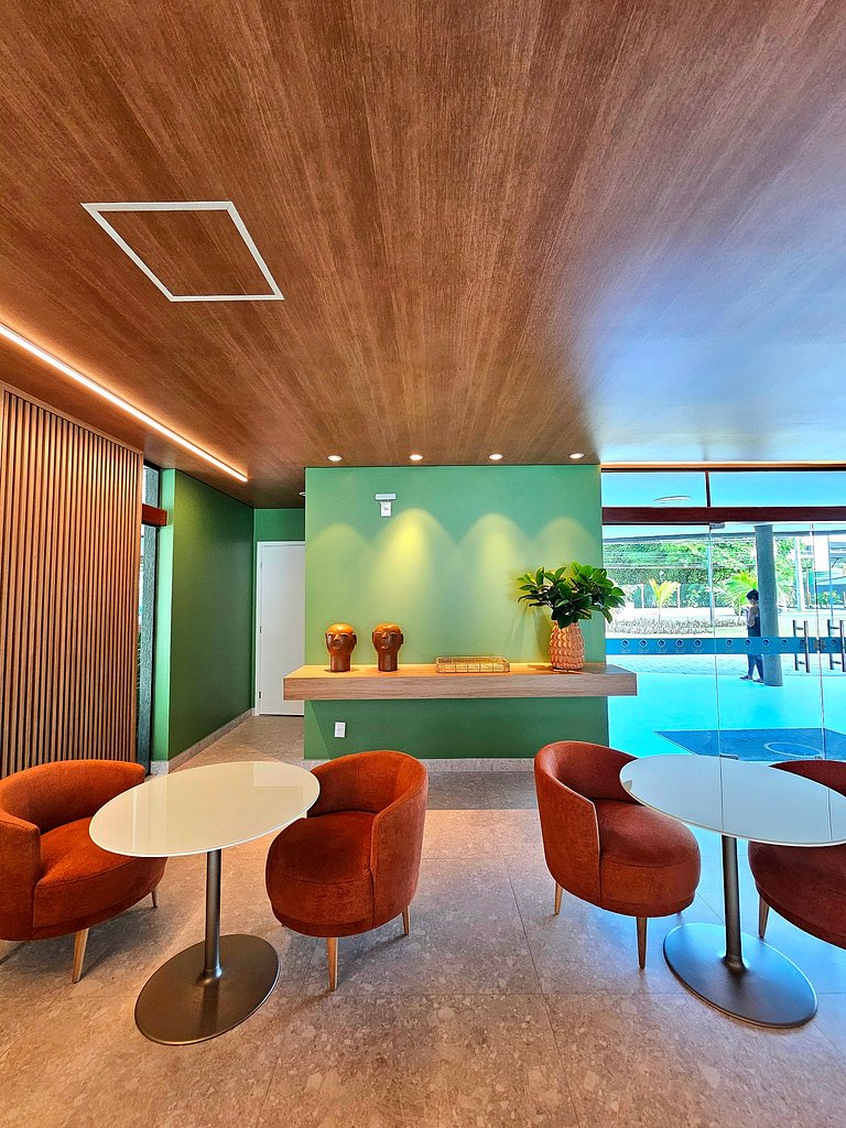 Estilo e conforto com varanda gourmet no Verano