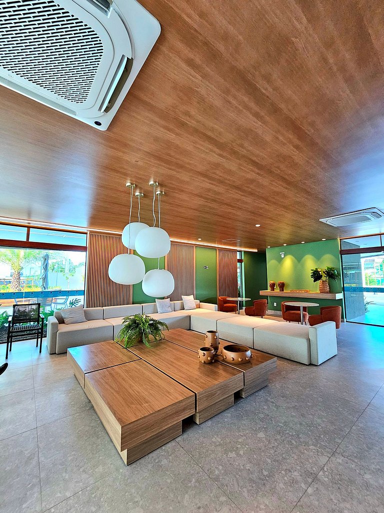 Estilo e conforto com varanda gourmet no Verano