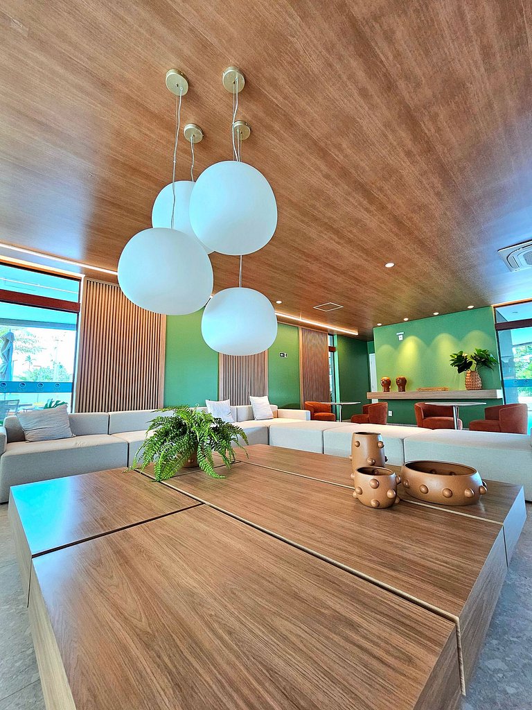 Estilo e conforto com varanda gourmet no Verano