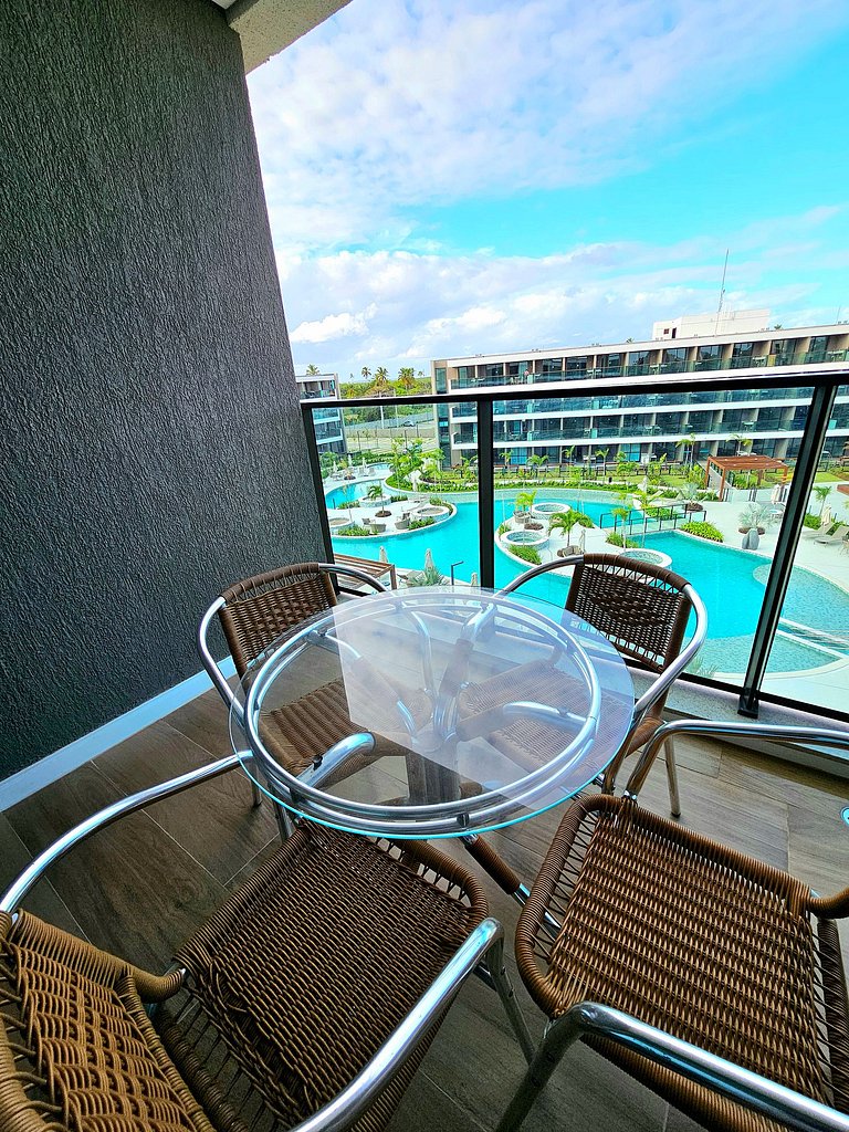 Estilo e conforto com varanda gourmet no Verano