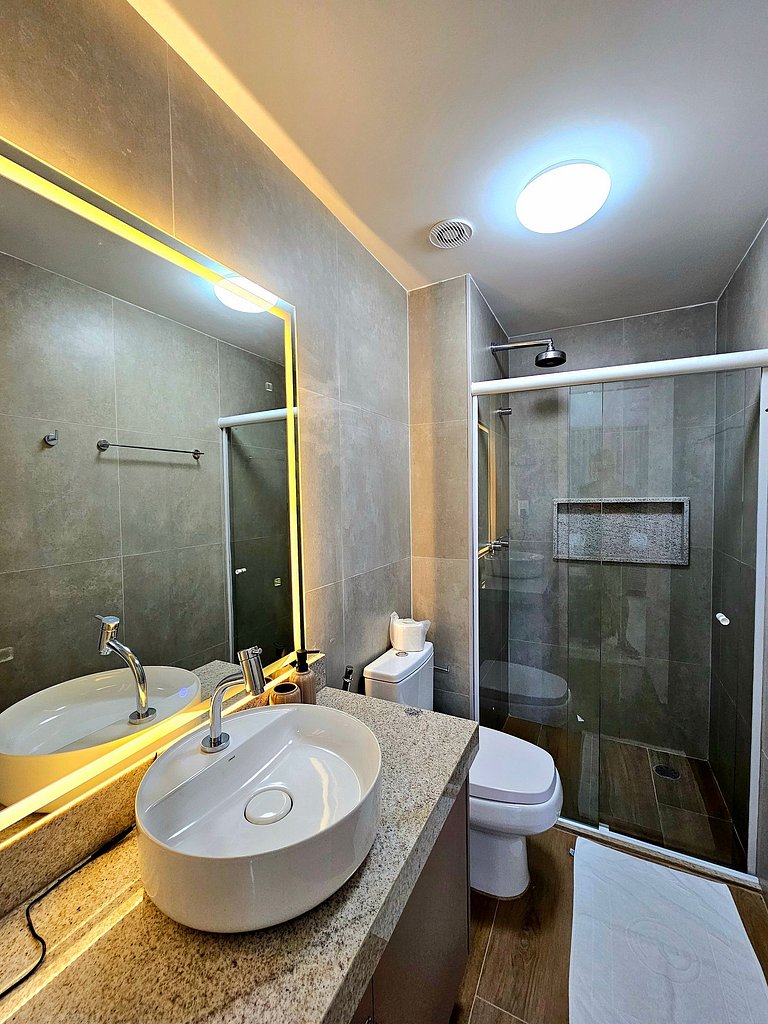 Estilo e conforto com varanda gourmet no Verano