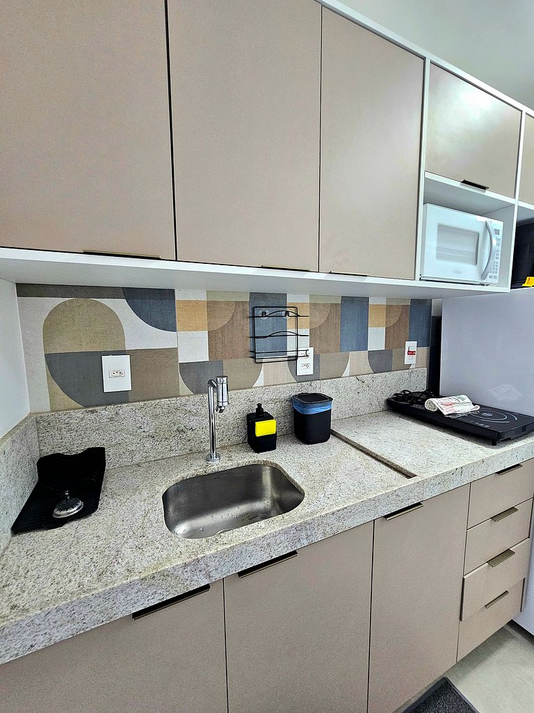 Estilo e conforto com varanda gourmet no Verano