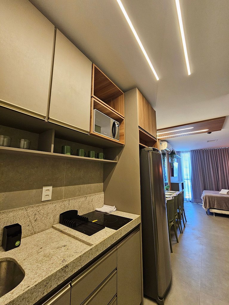 Luxo Verde com varanda gourmet no Summer #112D