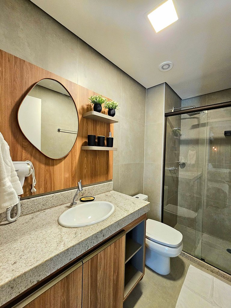 Luxo Verde com varanda gourmet no Summer #112D