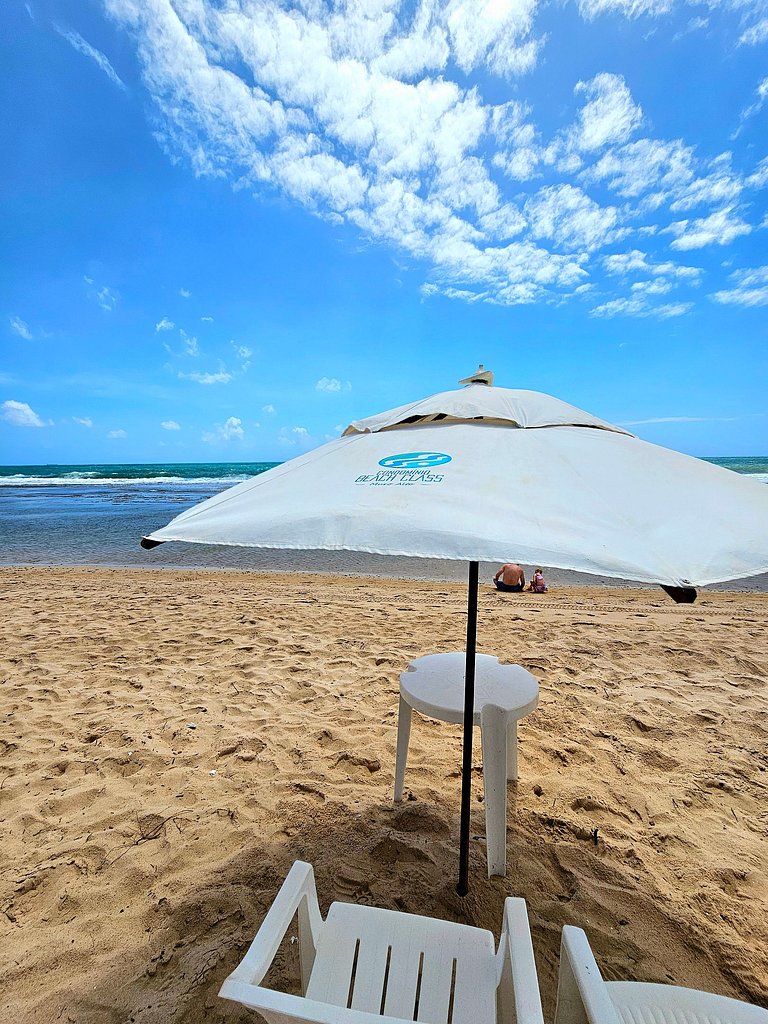 Luxo à Beira-mar de Muro Alto, no Beach Class.