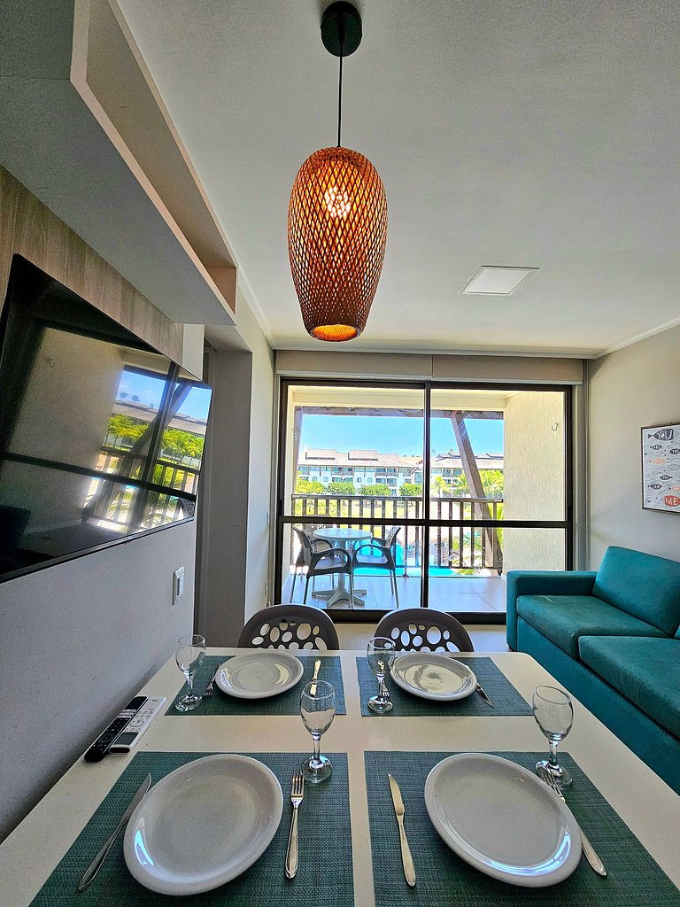 Luxo à Beira-mar de Muro Alto, no Beach Class.