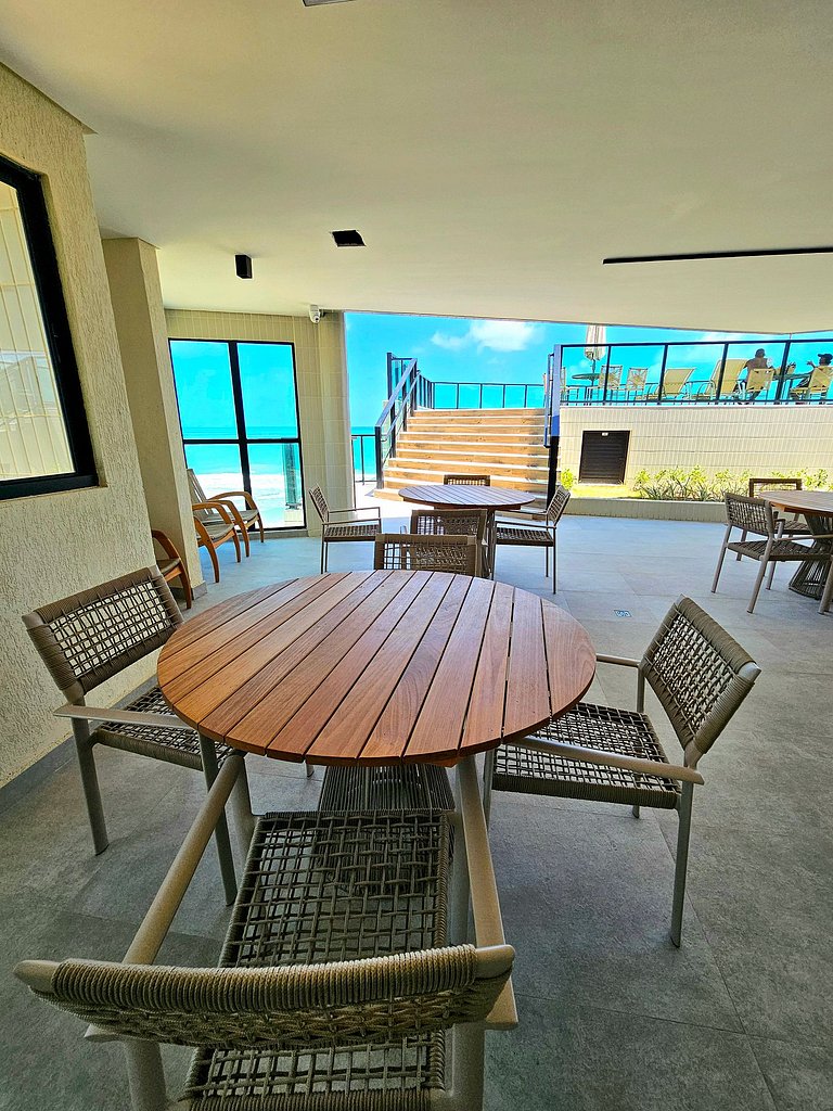 Luxo e Incrível Vista Mar no Vila Porto #305