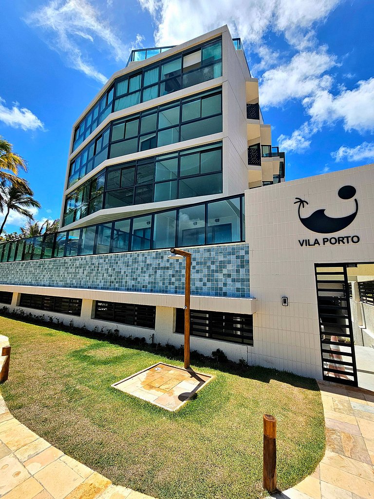 Luxo e Incrível Vista Mar no Vila Porto #305